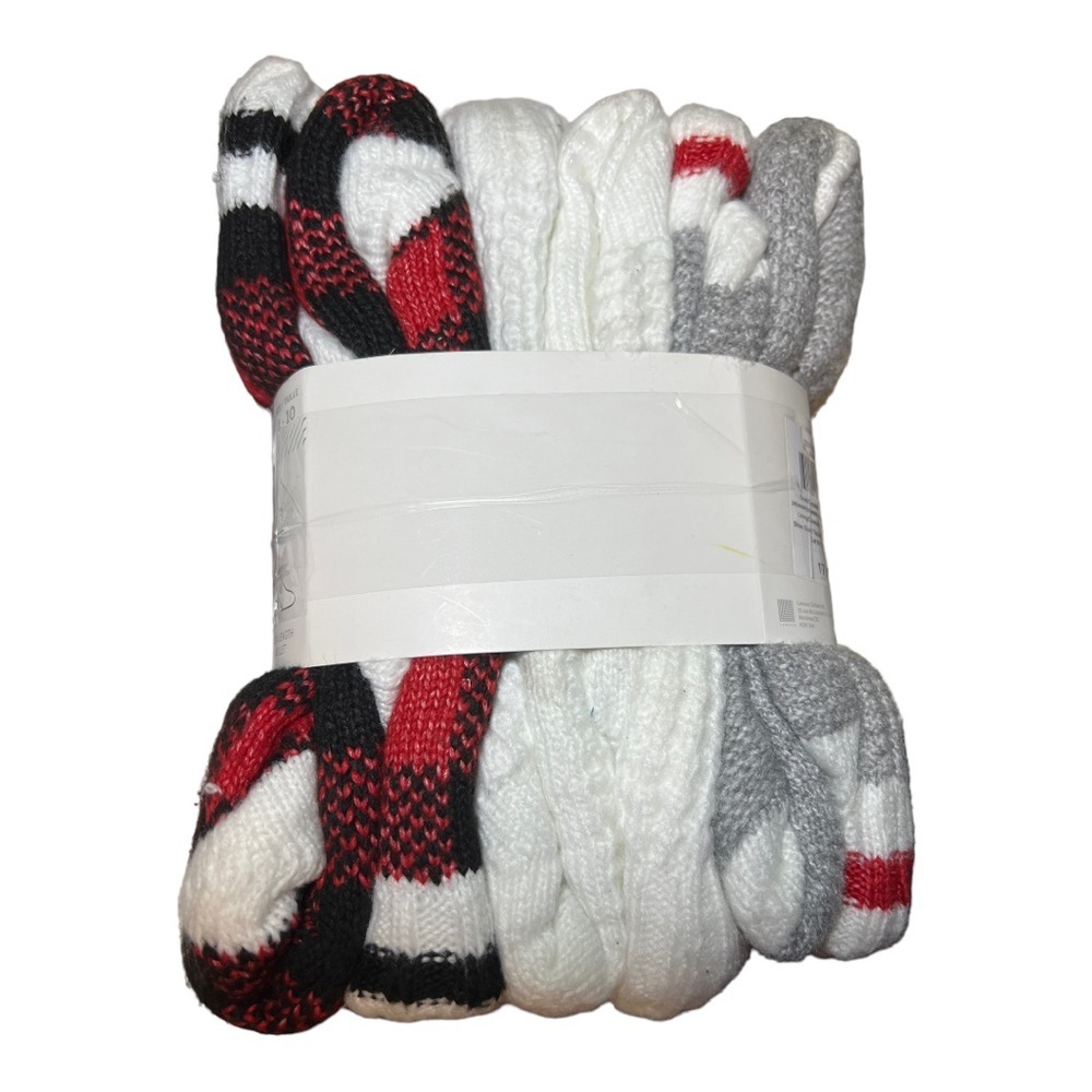 NEW Bench Slipper Socks Crew Length | 3 Pack - Picture 4 of 6